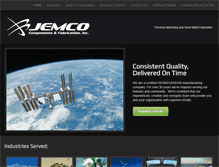 Tablet Screenshot of jemcoinc.com
